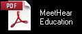 link to MeetHear Education PDF